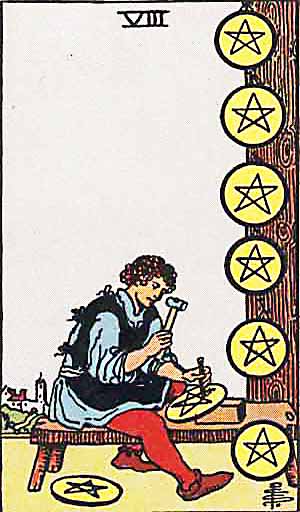 8 of Pentacles